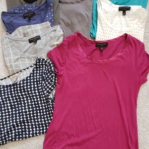 8 Banana Republic womens t-shirts Luxe Touch